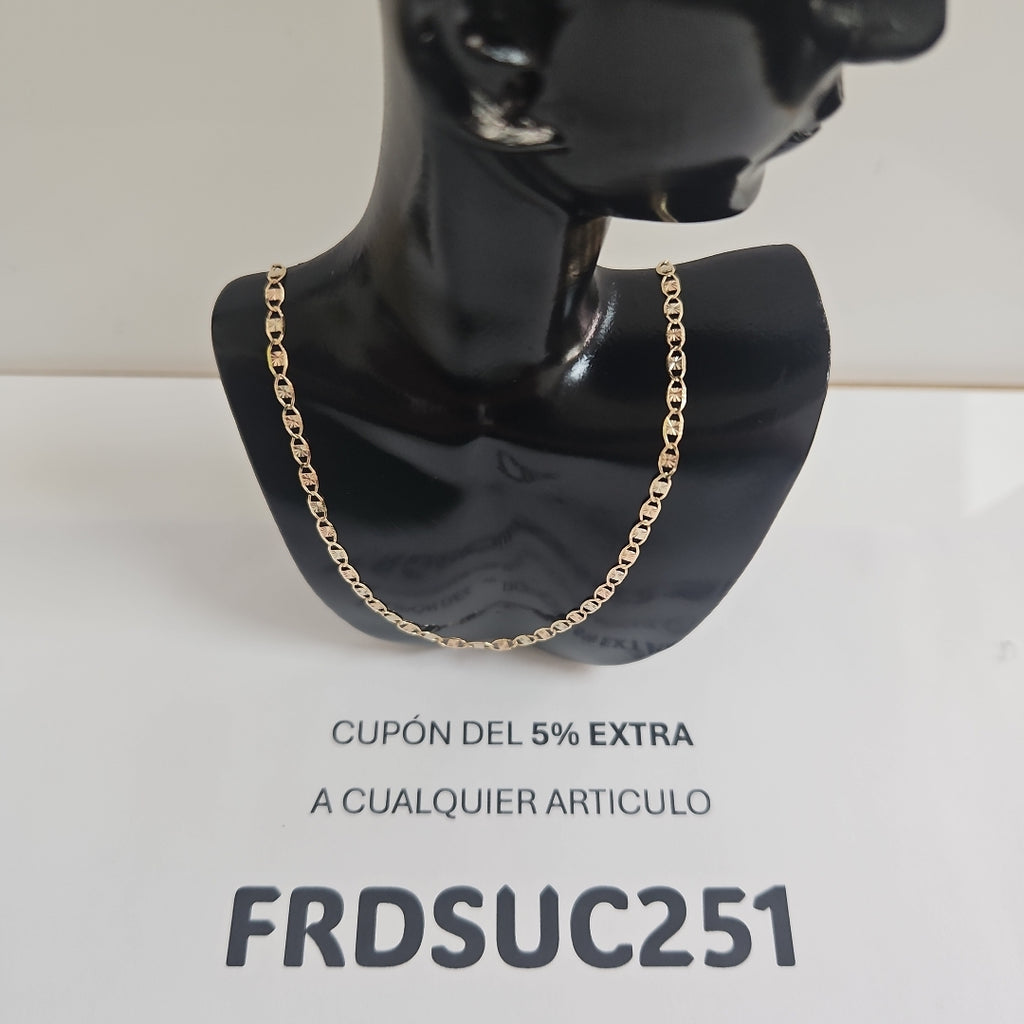 CADENA MARINERA 3.7G 60 CM (NUEVO)