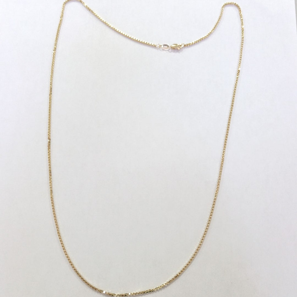 CADENA VENECIANA 8.41G 60 CM 14K (NUEVO)