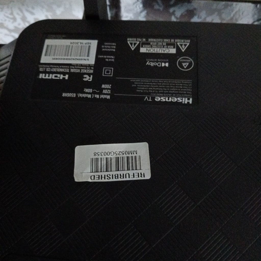 PANTALLA HISENSE 65U6HR (2024) 65" LED 4K (SEMINUEVO)