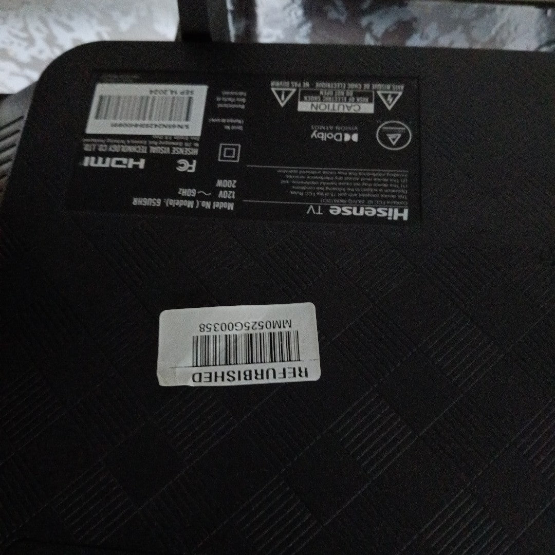 PANTALLA HISENSE 65U6HR (2024) 65" LED 4K (SEMINUEVO)