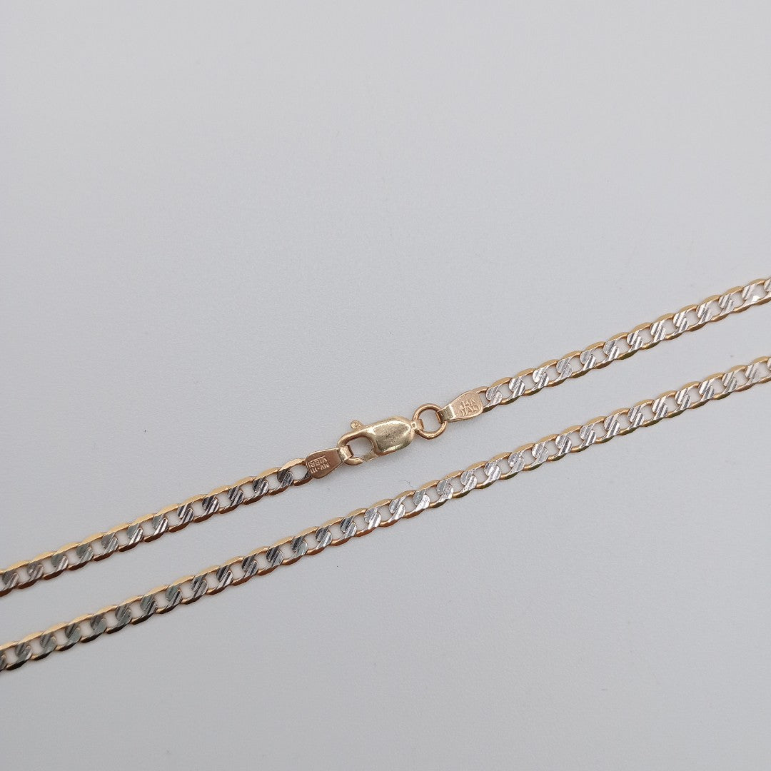 K1 6,50 GRMS 14 K ESPECIFICACIONES COMPLEMENTARIAS CADENA PIEZA COMPLETA (SEMINUEVO)