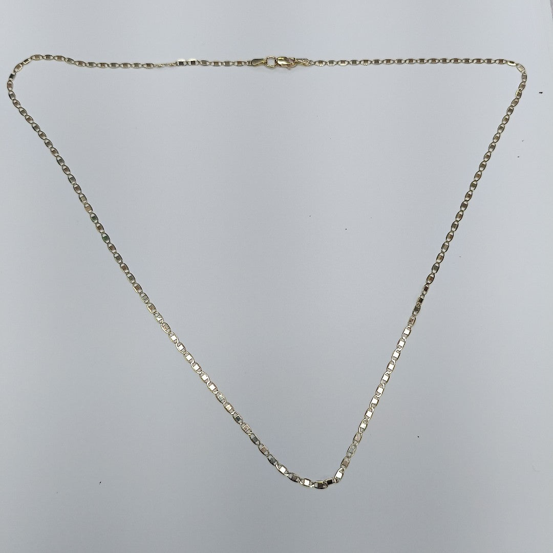 CADENA ESPECIAL MARINERA ESPEJO 3.71G 55 CM (NUEVO)