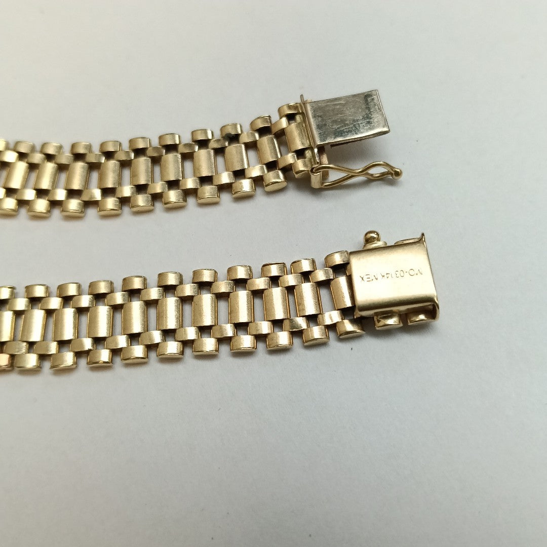 K1 15,00 GRMS 14 K ESPECIFICACIONES COMPLEMENTARIAS PULSERA TEJ ROLEX (SEMINUEVO)