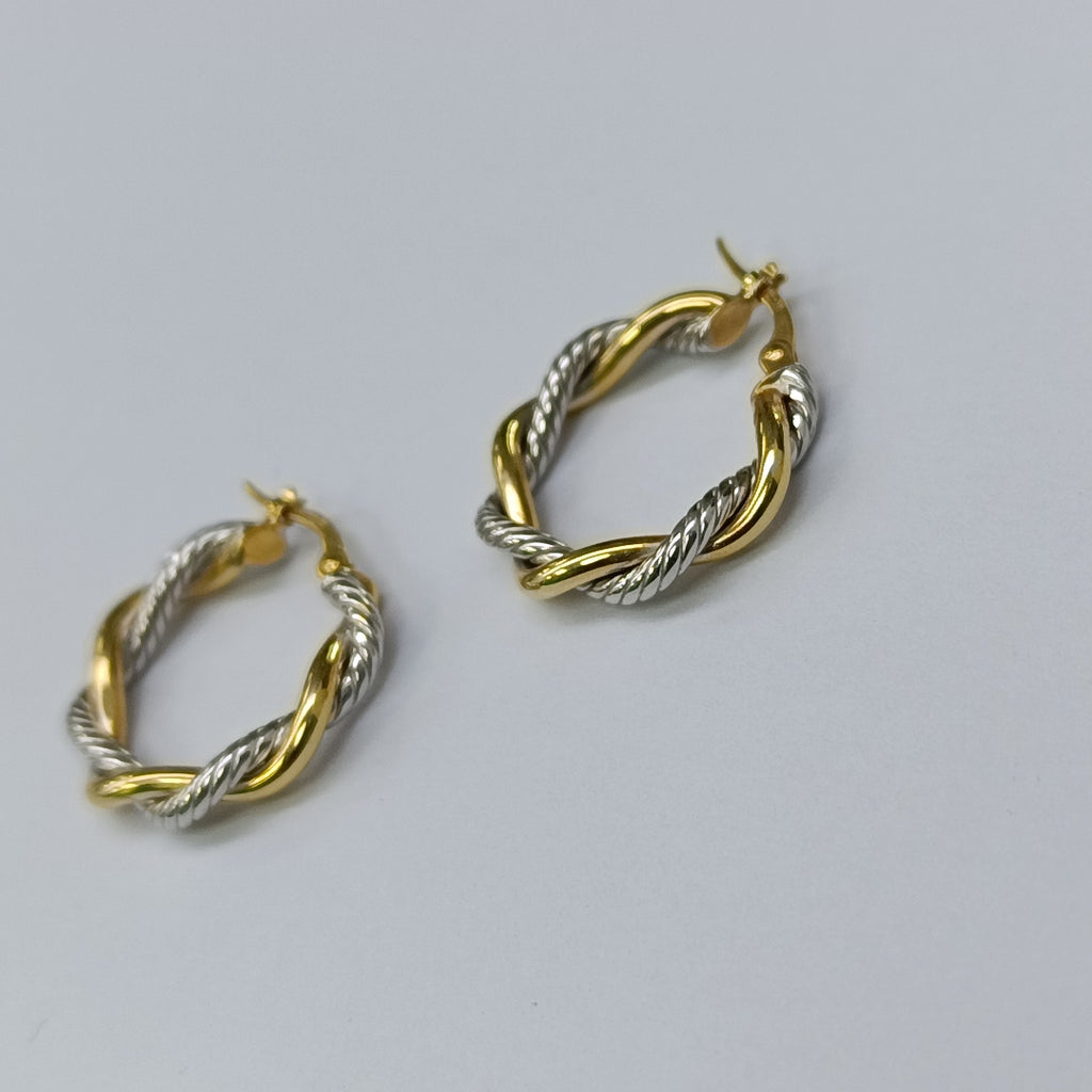 10419ARR00000B3114 FRD23 ARRACADA 2 LÍNEAS 2 OROS ORO 14K 2.3GRS (NUEVO)