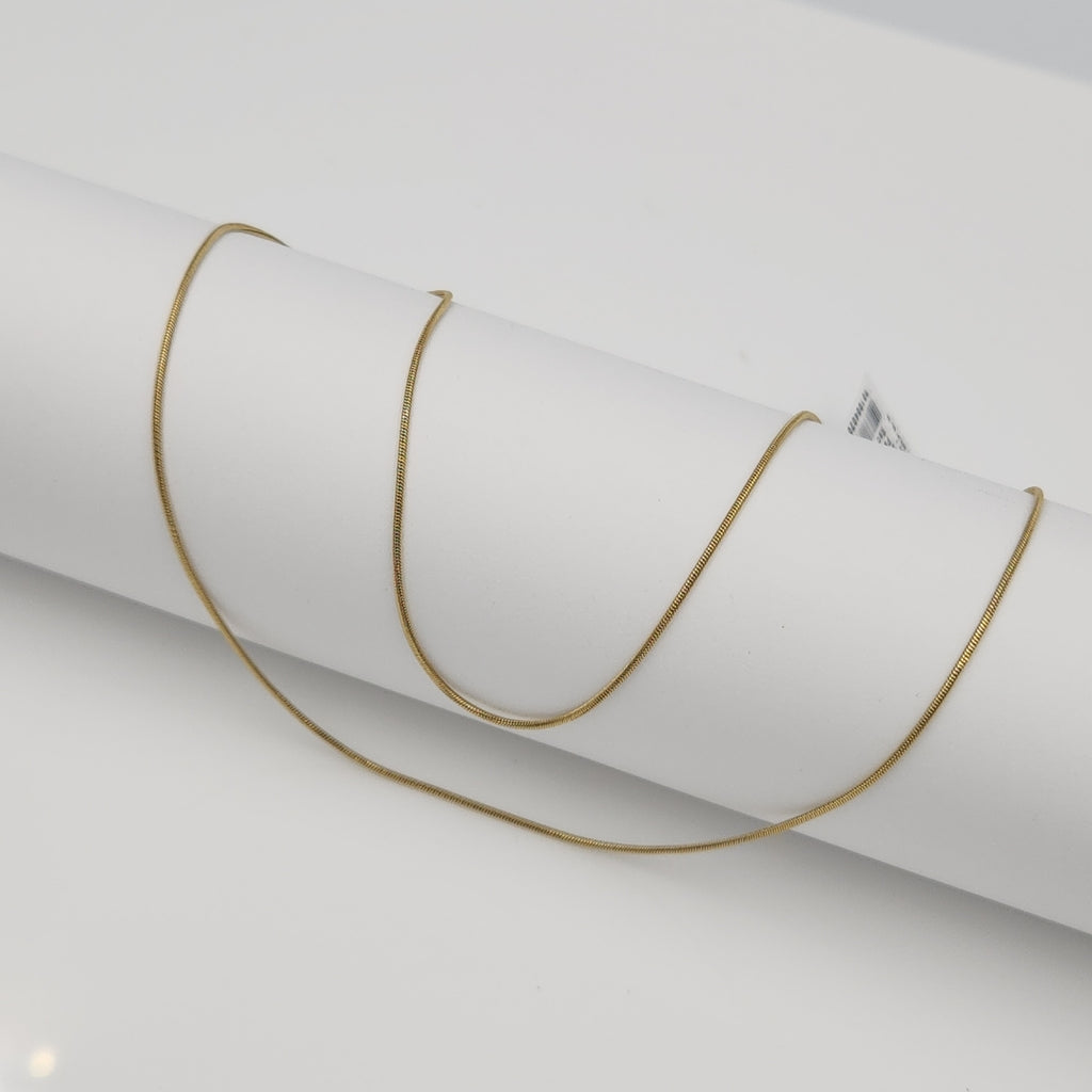 GARGANTILLA. ORO. 14 K 3.1 GRMS (SEMINUEVO)