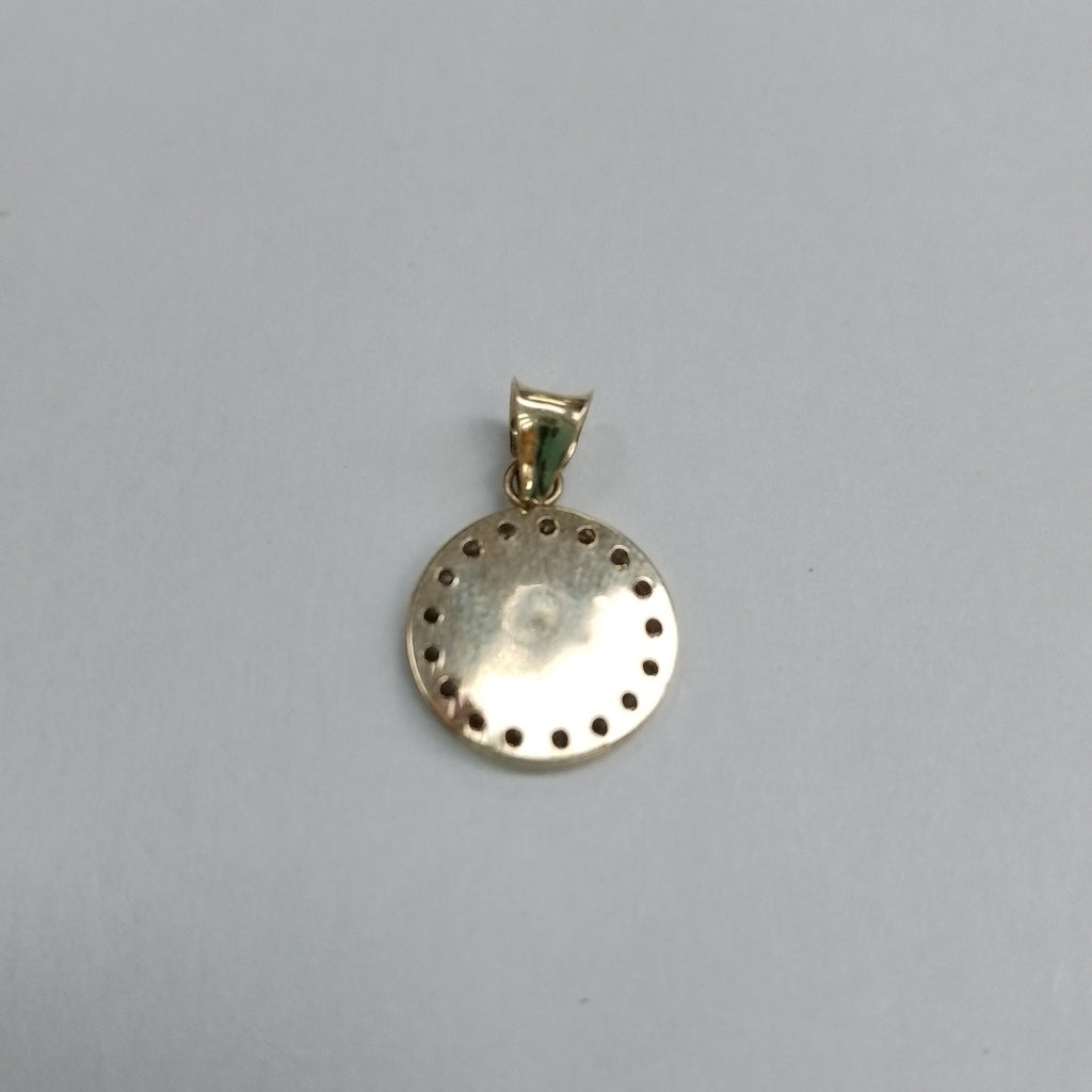 MEDALLA RELIGIOSA. ORO. 10 K 0.8 GRMS (SEMINUEVO)