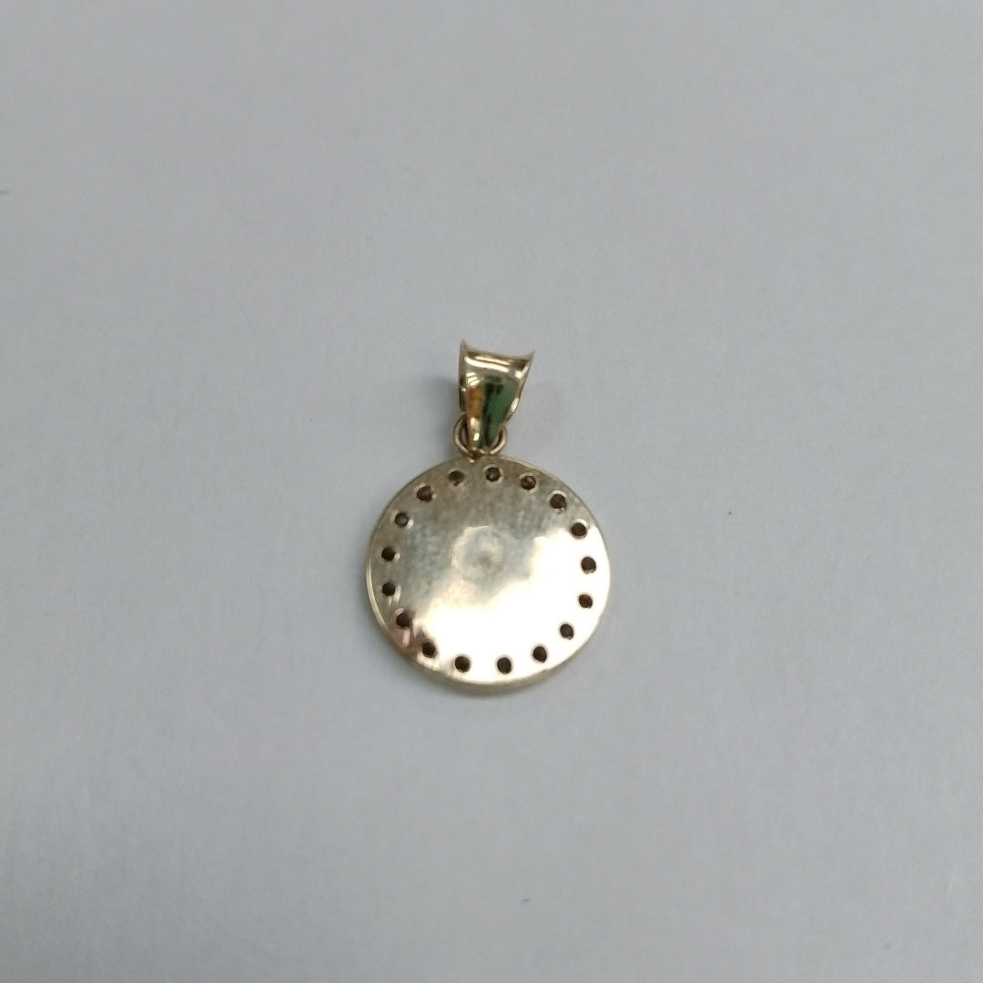 MEDALLA RELIGIOSA. ORO. 10 K 0.8 GRMS (SEMINUEVO)