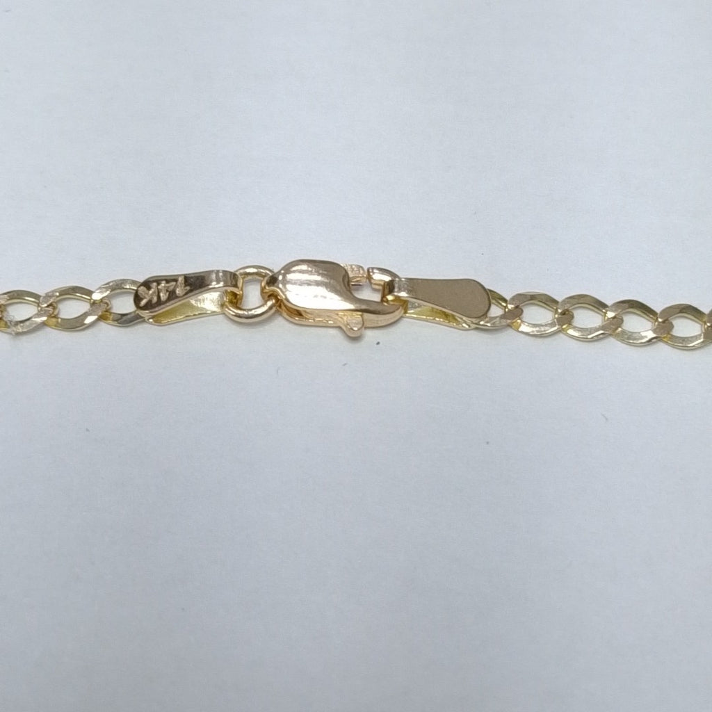 PULSERA BARBADA 2G 18 CM (NUEVO)