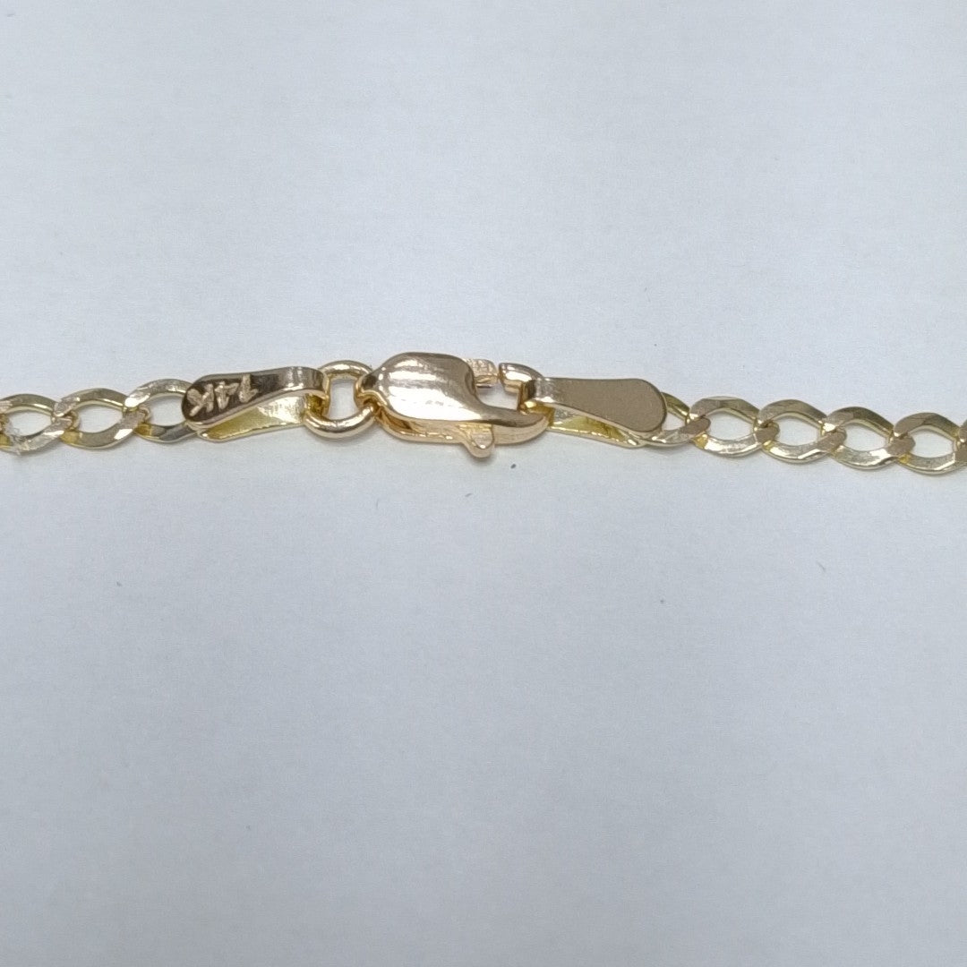 PULSERA BARBADA 2G 18 CM (NUEVO)