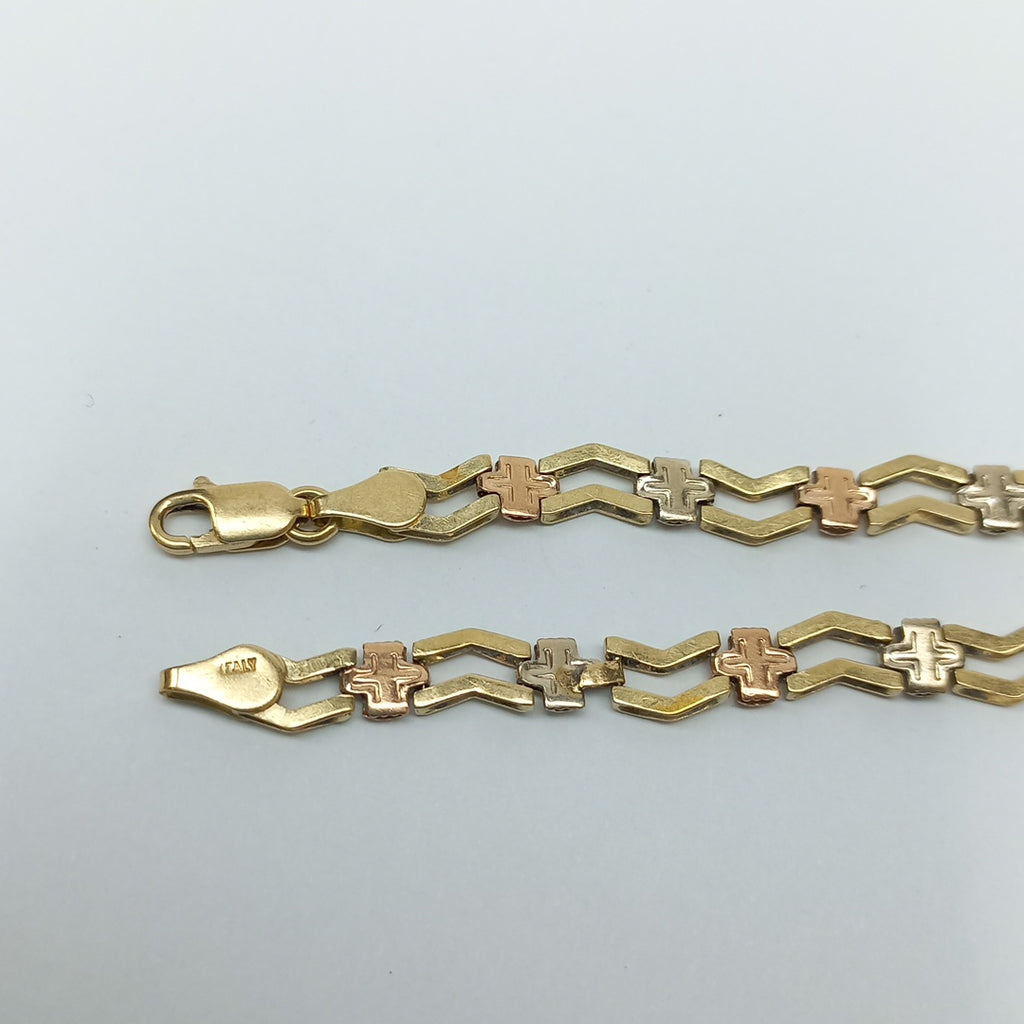 K1 5,20 GRMS 14 K ESPECIFICACIONES COMPLEMENTARIAS PULSERAS HECHURA ESPECIAL 3 T (SEMINUEVO)