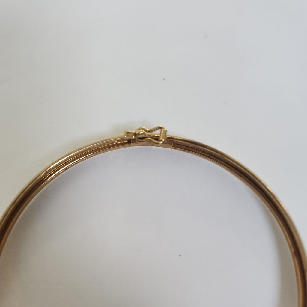 PULSERA RIGIDA ORO 14 K 5,30 GRMS (SEMINUEVO)