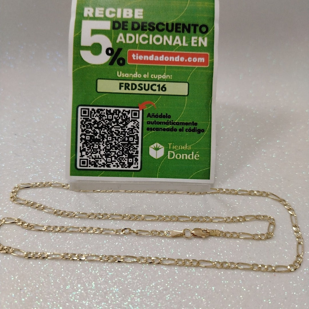 CADENA 3 X 1 6.51GR 55 CM CM (NUEVO)