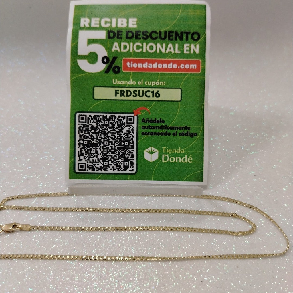 CADENA BARBADO 4.51GR 55 CM (NUEVO)