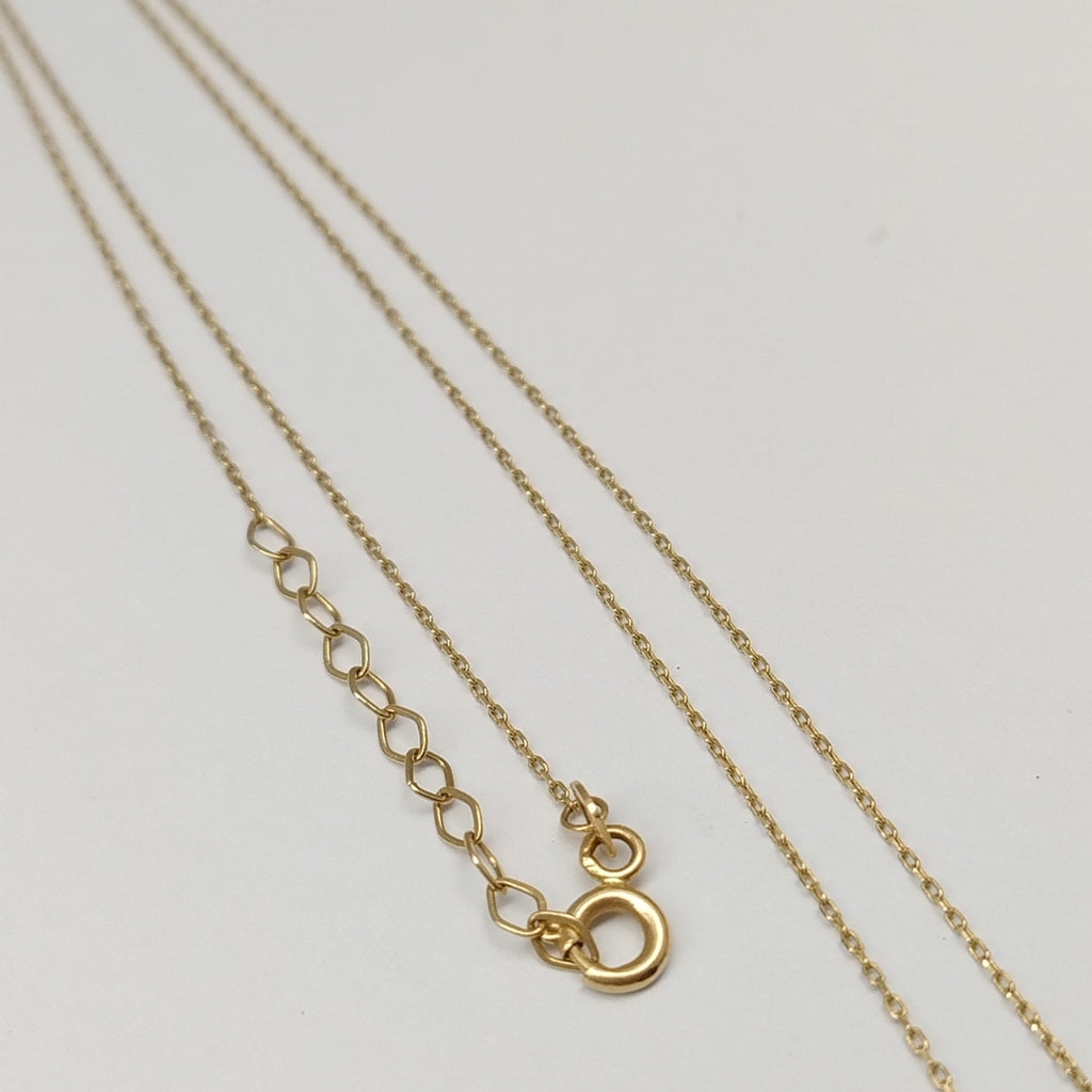 CADENA,DIJE ORO 14 K 1,30 GRMS (SEMINUEVO)