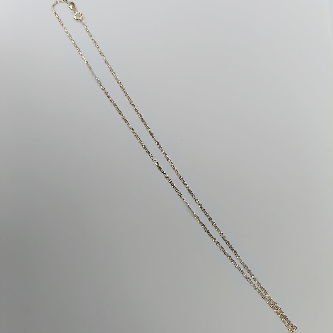 CADENA TEJIDO MARINERO 2.01GR 50 CM (NUEVO)