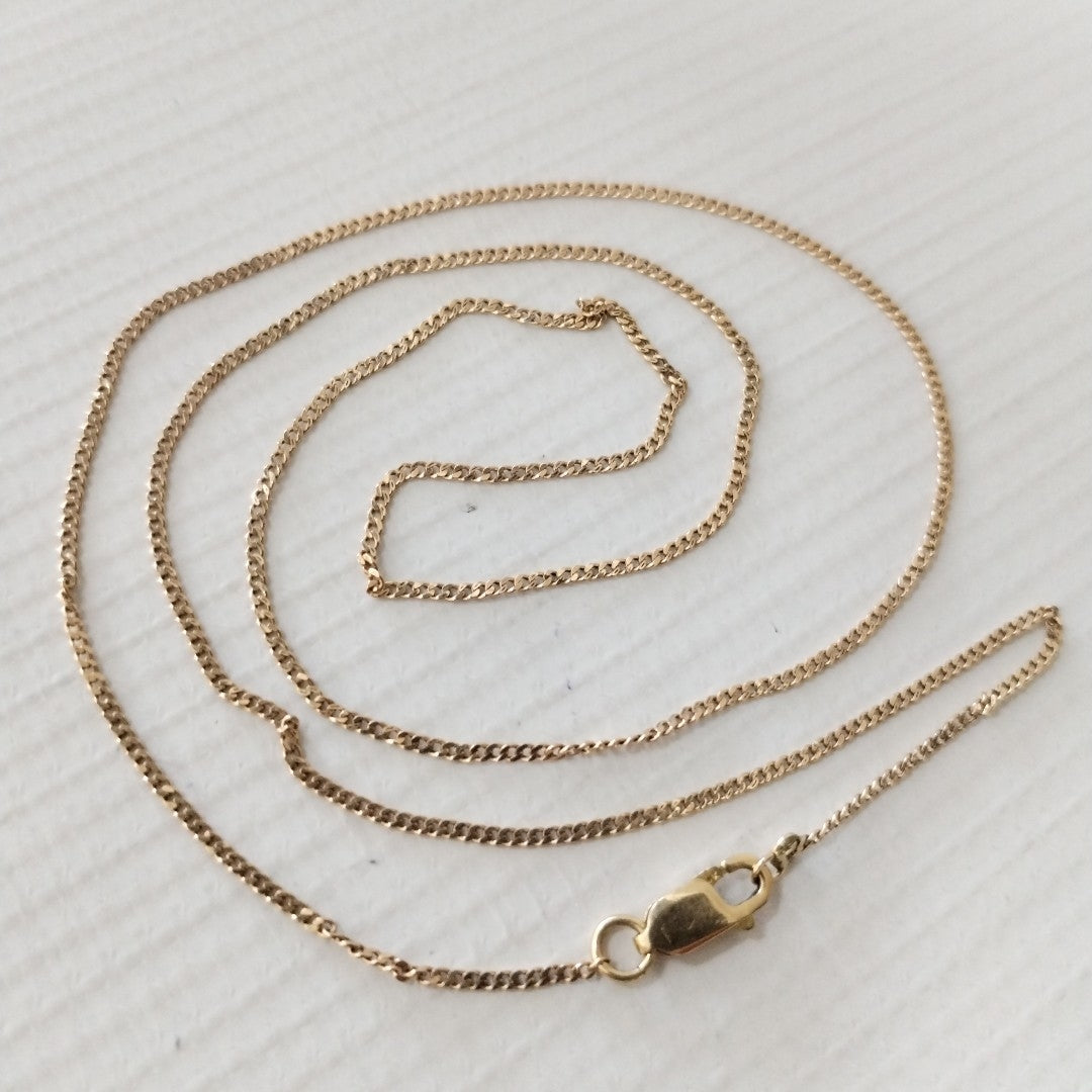 K1 3,70 GRMS 14 K ESPECIFICACIONES COMPLEMENTARIAS CADENA DE ESLABONES GASTADO M (SEMINUEVO)