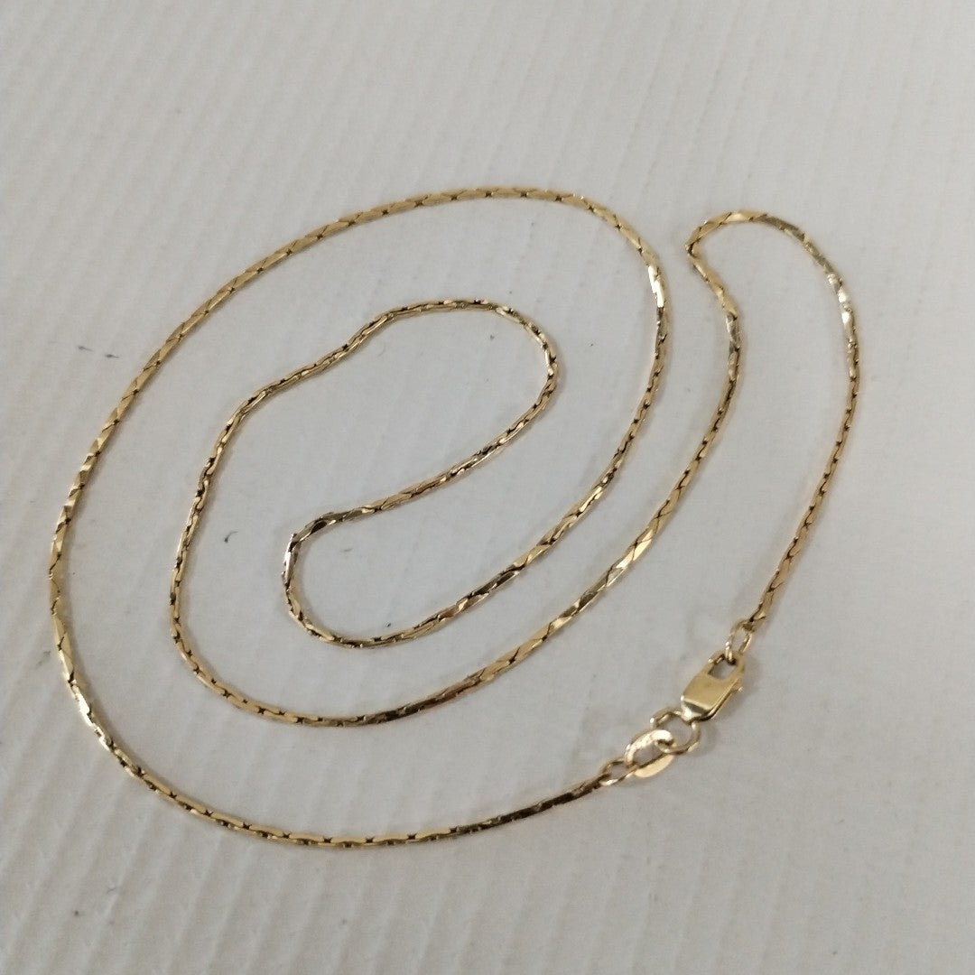 K1 4,30 GRMS 14 K ESPECIFICACIONES COMPLEMENTARIAS CADENA TEJIDO ESPECIAL (SEMINUEVO)