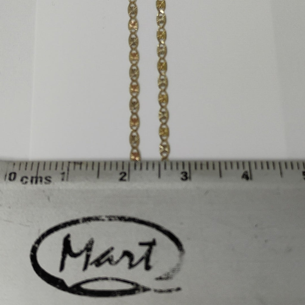 CADENA TEJIDO MARINERO 1.91GR 50 CM (NUEVO)