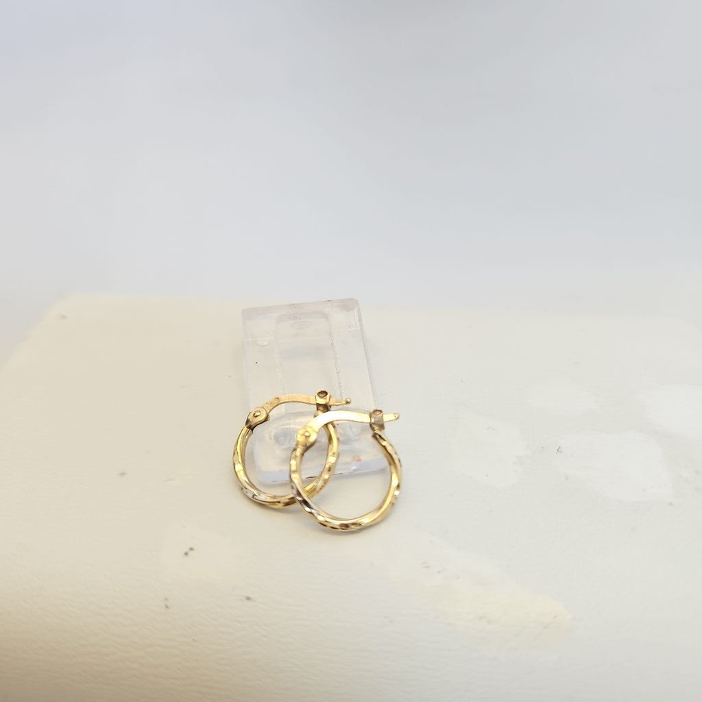 ARRACADAS PAR ORO 10 K 0.8 GRMS (SEMINUEVO)