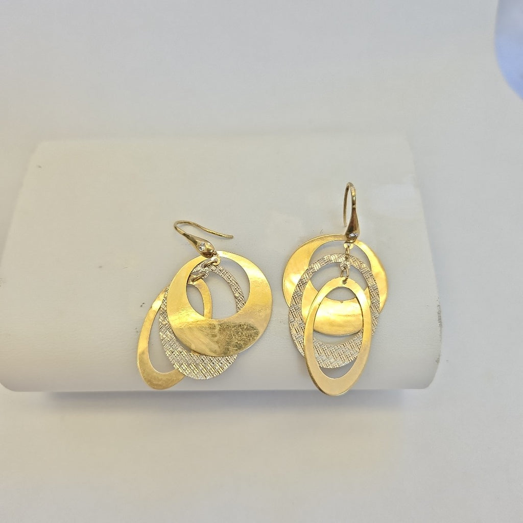 K1 4,00 GRMS 10 K ESPECIFICACIONES COMPLEMENTARIAS ARETES PAR (SEMINUEVO)