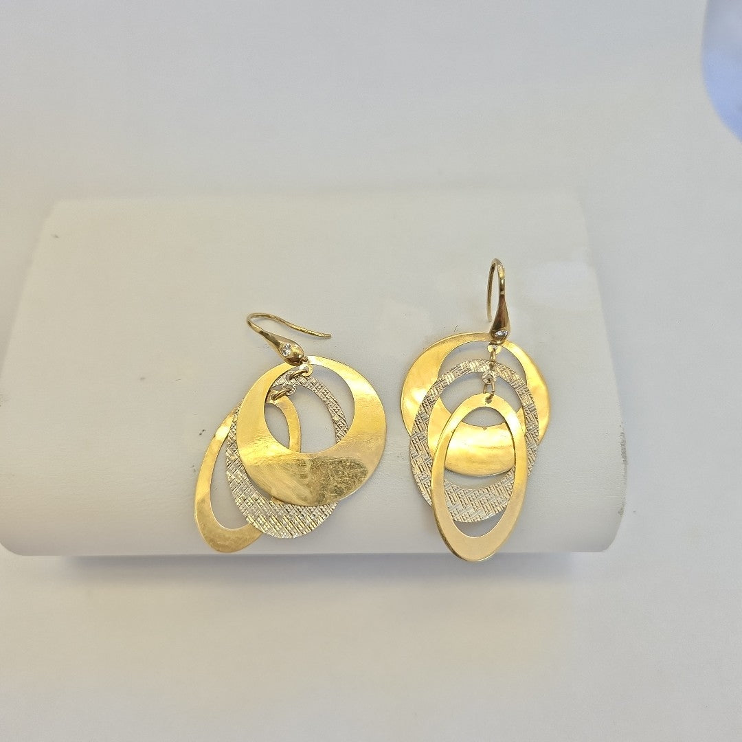 K1 4,00 GRMS 10 K ESPECIFICACIONES COMPLEMENTARIAS ARETES PAR (SEMINUEVO)