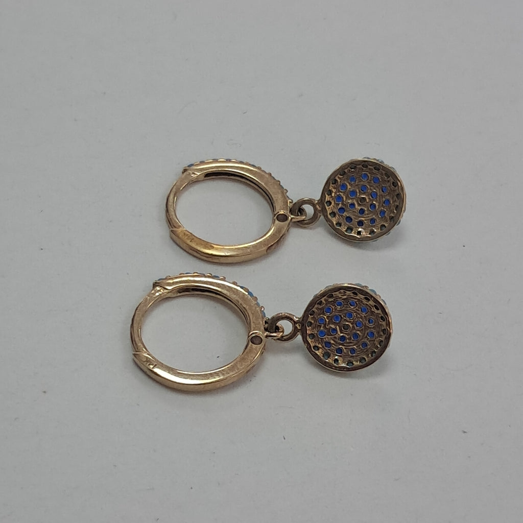 ARETES PAR ORO 14 K 1.7 GRMS (SEMINUEVO)