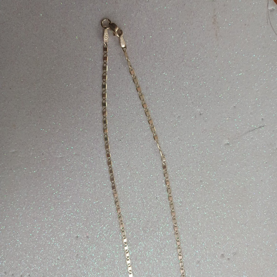 CADENA ESPECIAL MARINERA ESPEJO 3.41G 50 CM (NUEVO)