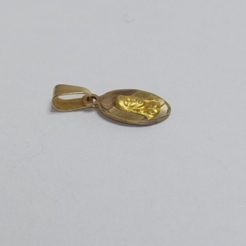 MEDALLA RELIGIOSA ORO 10 K 0.7 GRMS (SEMINUEVO)