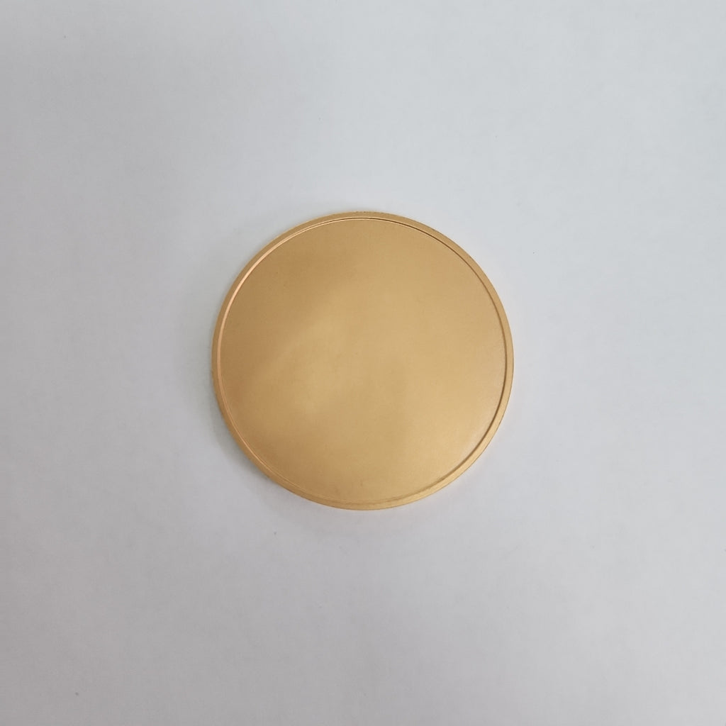 MEDALLA CONMEMORATIVA ORO 21 K 42 GRMS (SEMINUEVO)