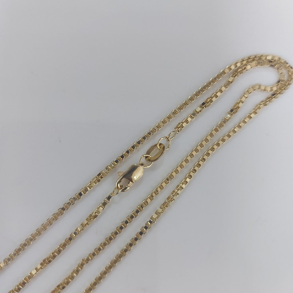 CADENA VENECIANA 7.1G 50 CM 14K (NUEVO)