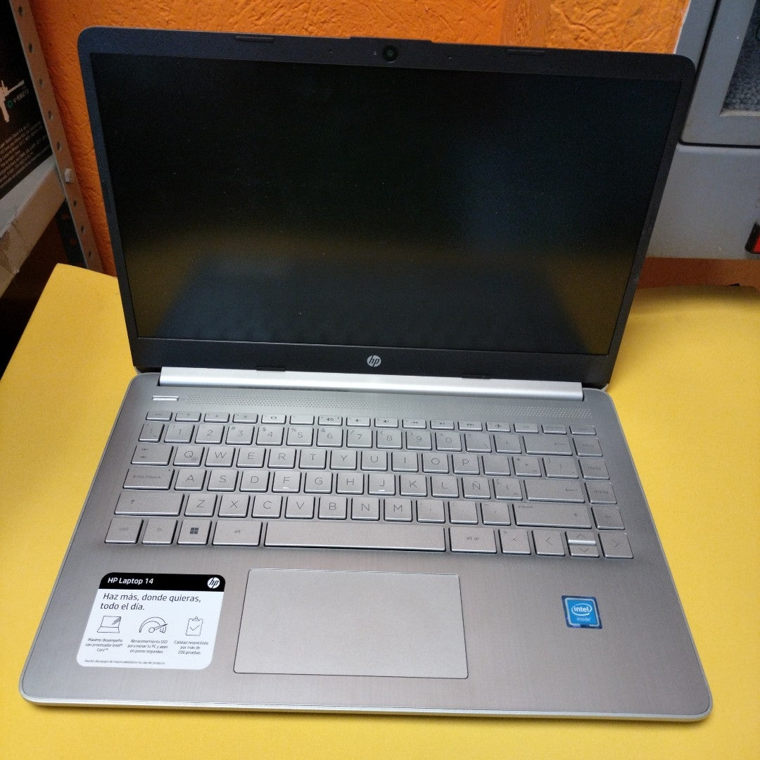 LAPTOP HP 14-DQ0530LA(2024) 256 GB SSD 8 GB RAM (SEMINUEVO)