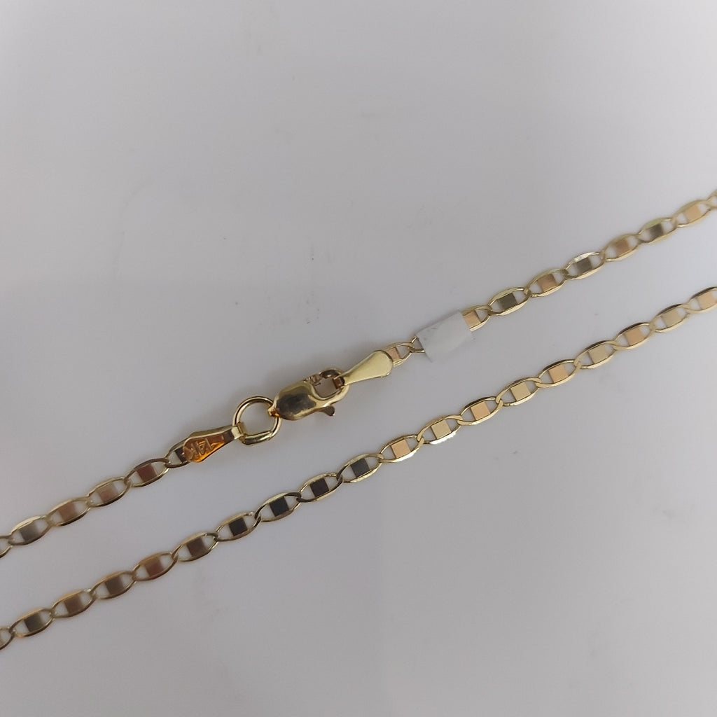 CADENA ESPECIAL MARINERA ESPEJO 3.71G 55 CM (NUEVO)