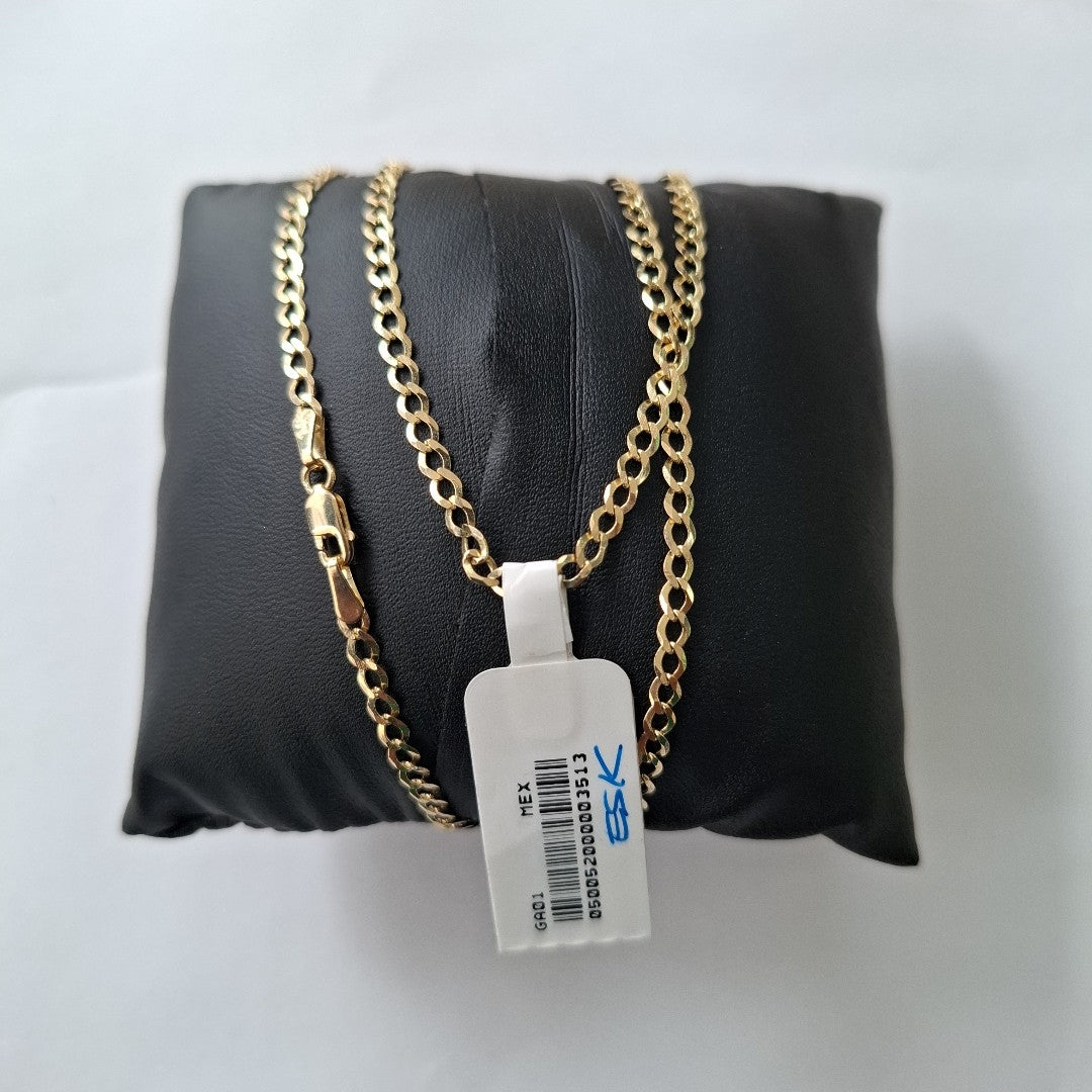 CADENA BARBADO 5.21GR 55 CM (NUEVO)