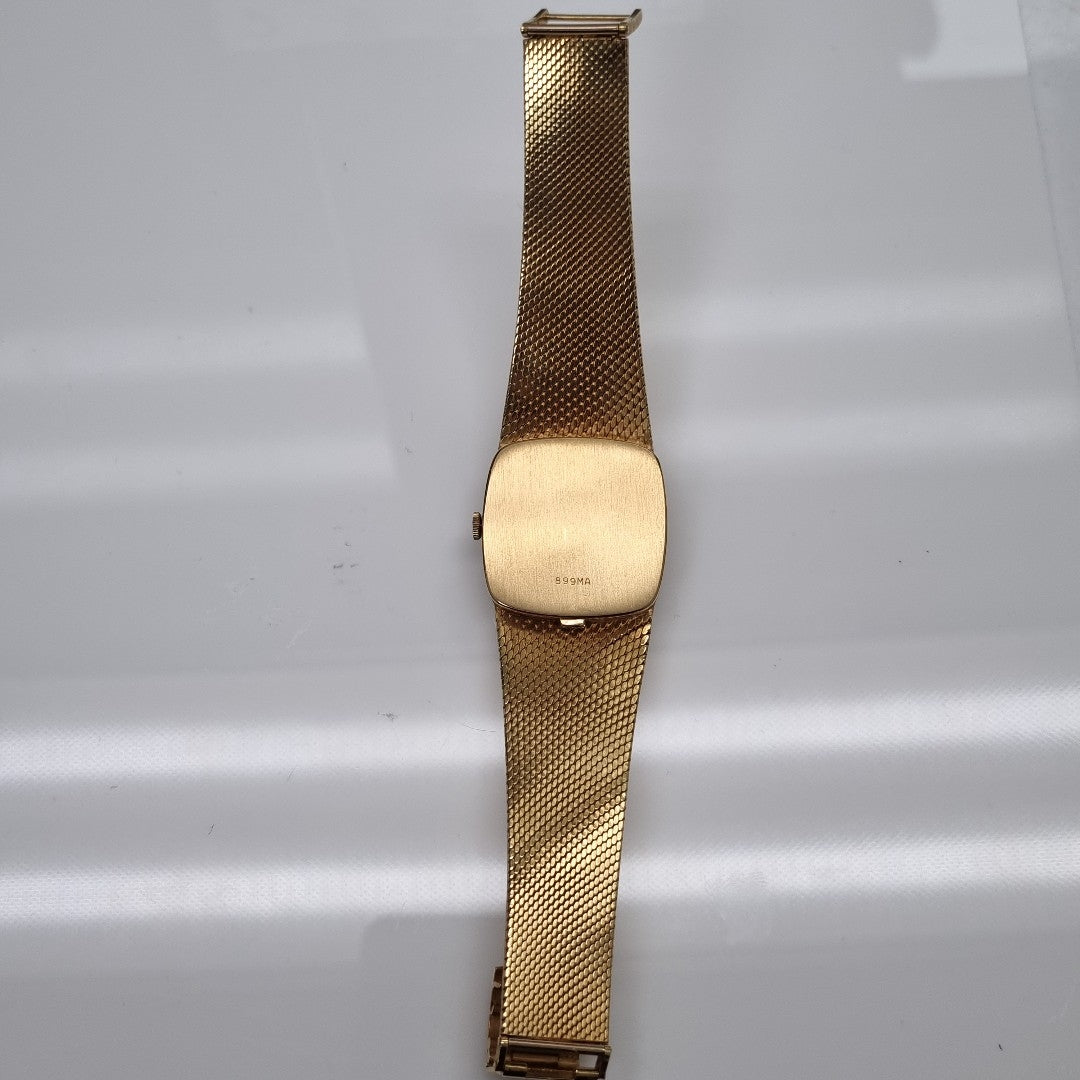 RELOJ CAJA Y PULSO ORO ORO 18 K 92.2 GRMS (SEMINUEVO)