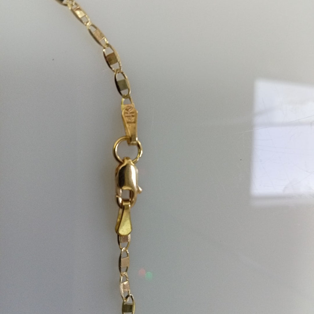 CADENA ESPECIAL MARINERA ESPEJO 3.41G 50 CM (NUEVO)