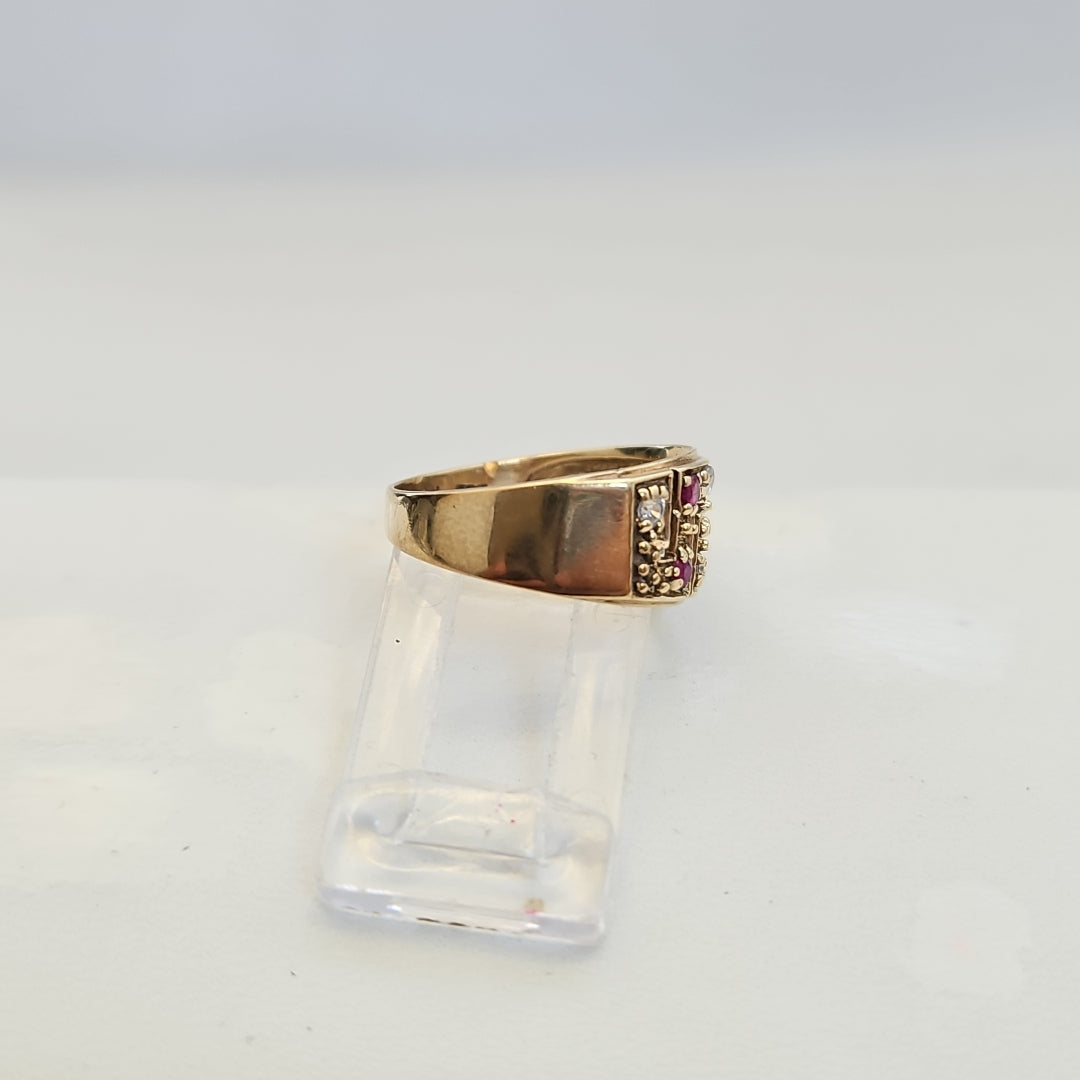 K1 3,00 GRMS 10 K ESPECIFICACIONES COMPLEMENTARIAS ANILLO, BUEN ESTADO (SEMINUEVO)