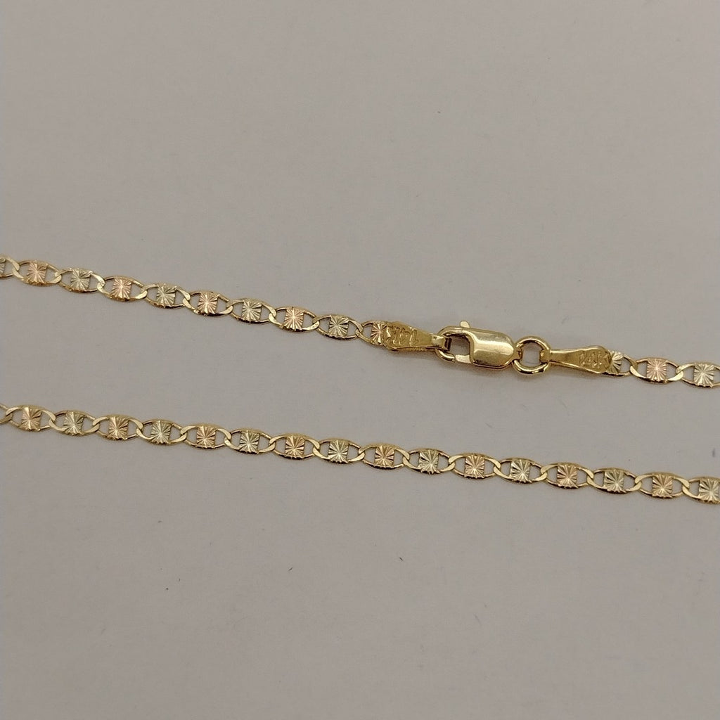 CADENA TEJIDO MARINERO 3.81GR 60 CM (NUEVO)