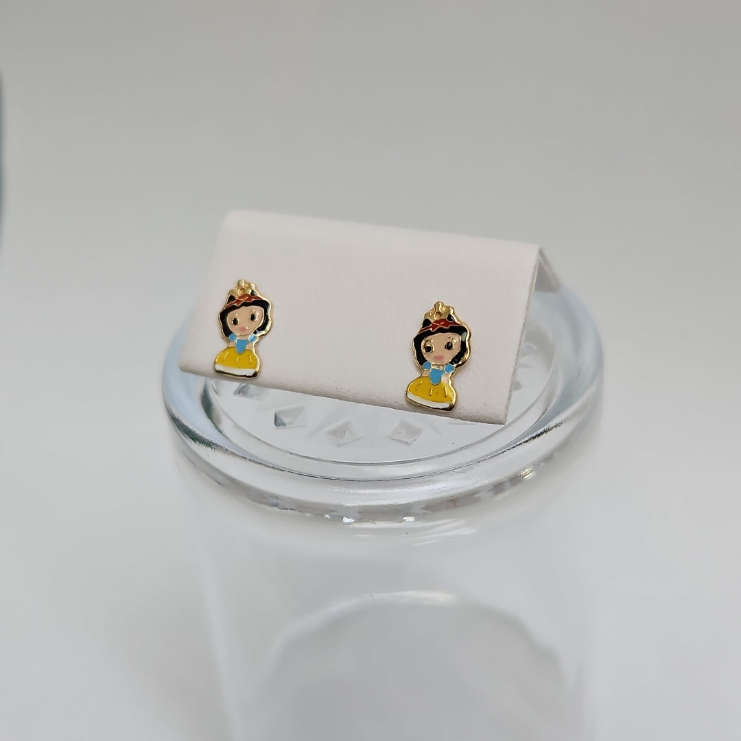 BROQUELES ORO 10K 1 (NUEVO)