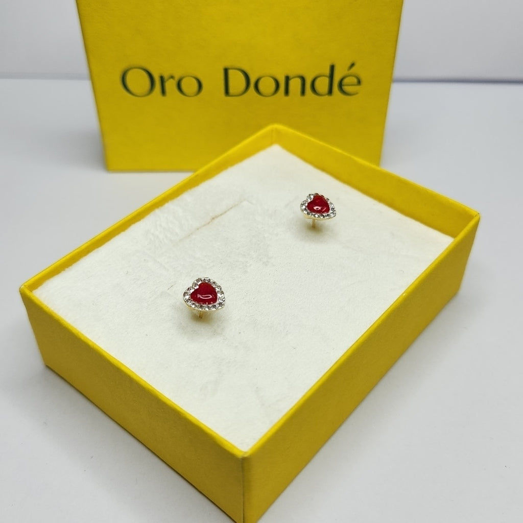 BROQUELES ORO 10K 1 (NUEVO)