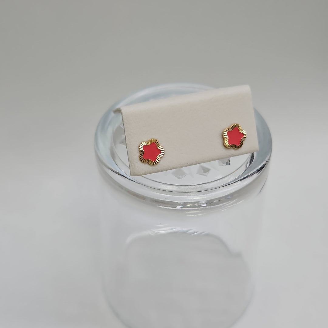 BROQUELES ORO 10K 1 (NUEVO)