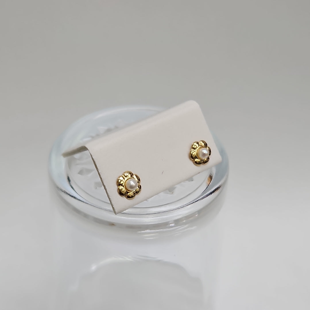 BROQUELES ORO 10K 1 (NUEVO)