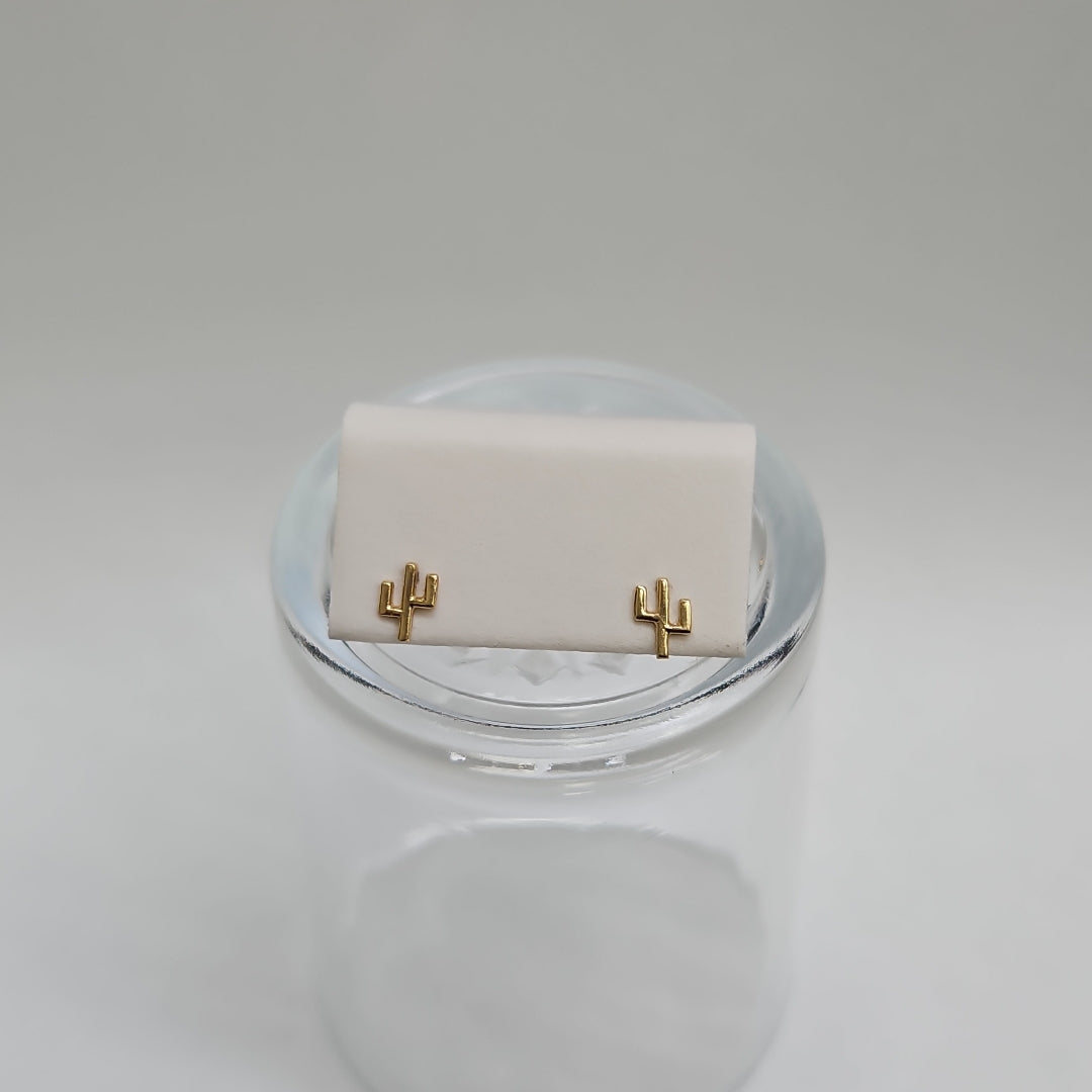 BROQUELES ORO 14K 1 (NUEVO)