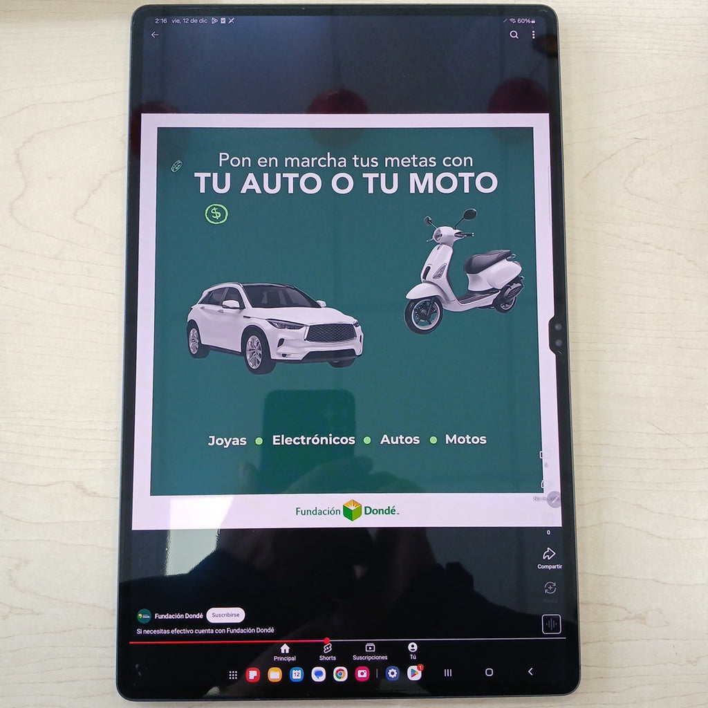 TABLETA SAMSUNG GALAXY TAB S9 ULTRA SM-X910 (2023) 256 GB 12 GB RAM (SEMINUEVO)