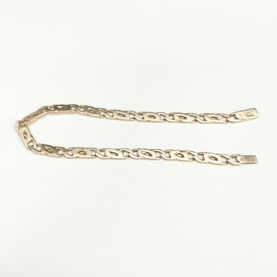 K1 14,50 GRMS 14 K ESPECIFICACIONES COMPLEMENTARIAS PULSERA TEJIDO EGIPCIO/BUEN (SEMINUEVO)