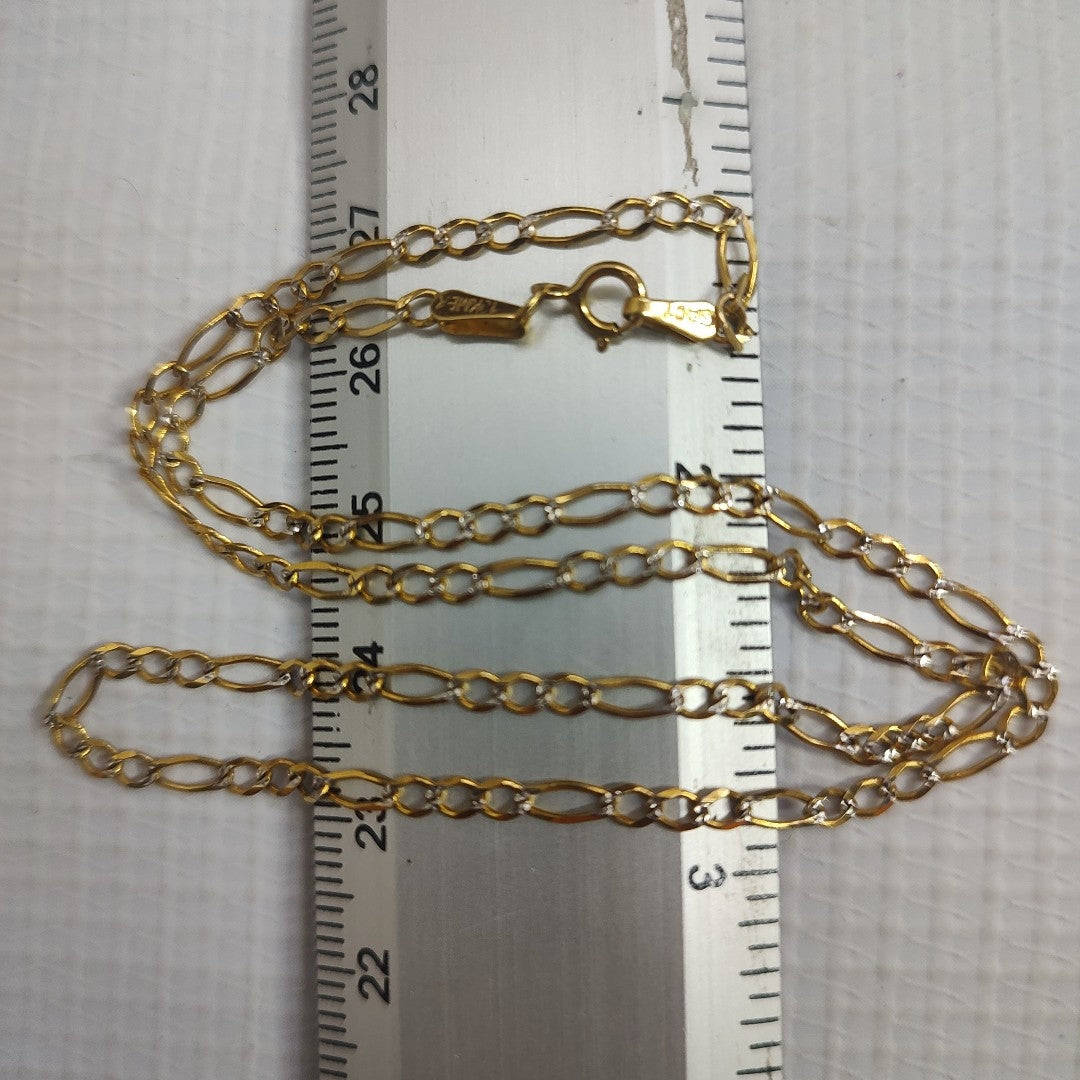 K1 2,90 GRMS 10 K ESPECIFICACIONES COMPLEMENTARIAS CADENA TJ CARTIER ORO 10K (SEMINUEVO)