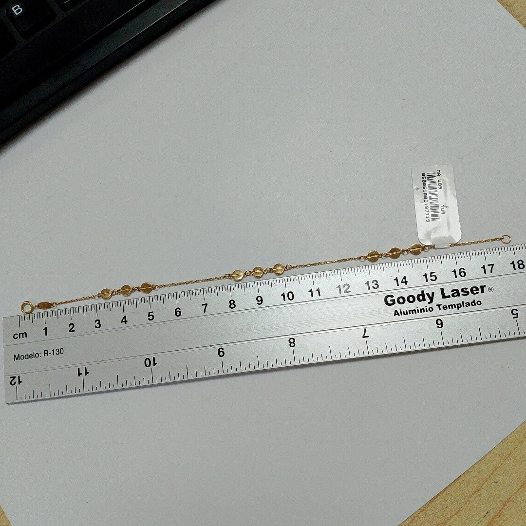 PULSERAS DAMA ORO 14K 2 (NUEVO)