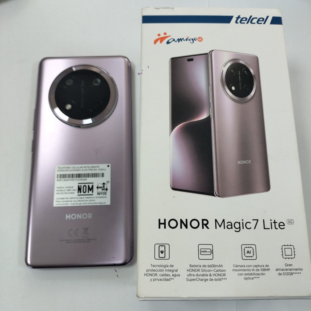 CELULAR HONOR MAGIC 7 LITE BRP-NX3 (2025) 512 GB 8 GB RAM (SEMINUEVO)