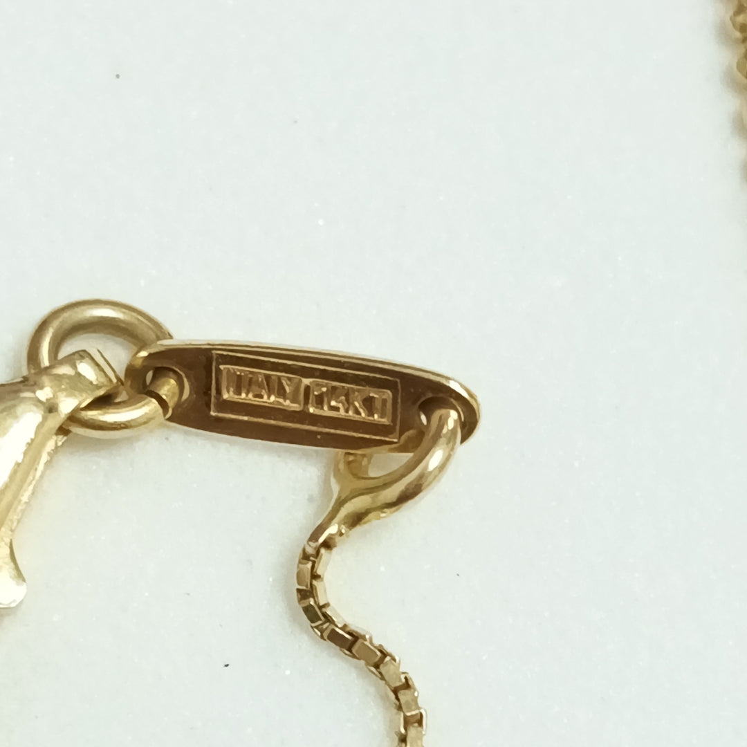 GARGANTILLA ORO 14 K 3.3 GRMS (SEMINUEVO)