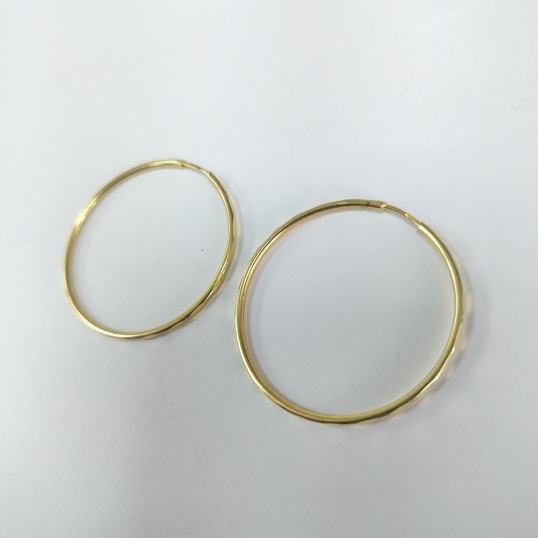 ARETES PAR ORO 14 K 3,00 GRMS (SEMINUEVO)