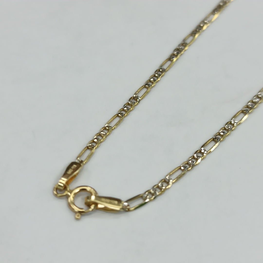 CADENAS CARTIER 3 1 DIAMANTADA ORO 14K 3.6 (NUEVO)